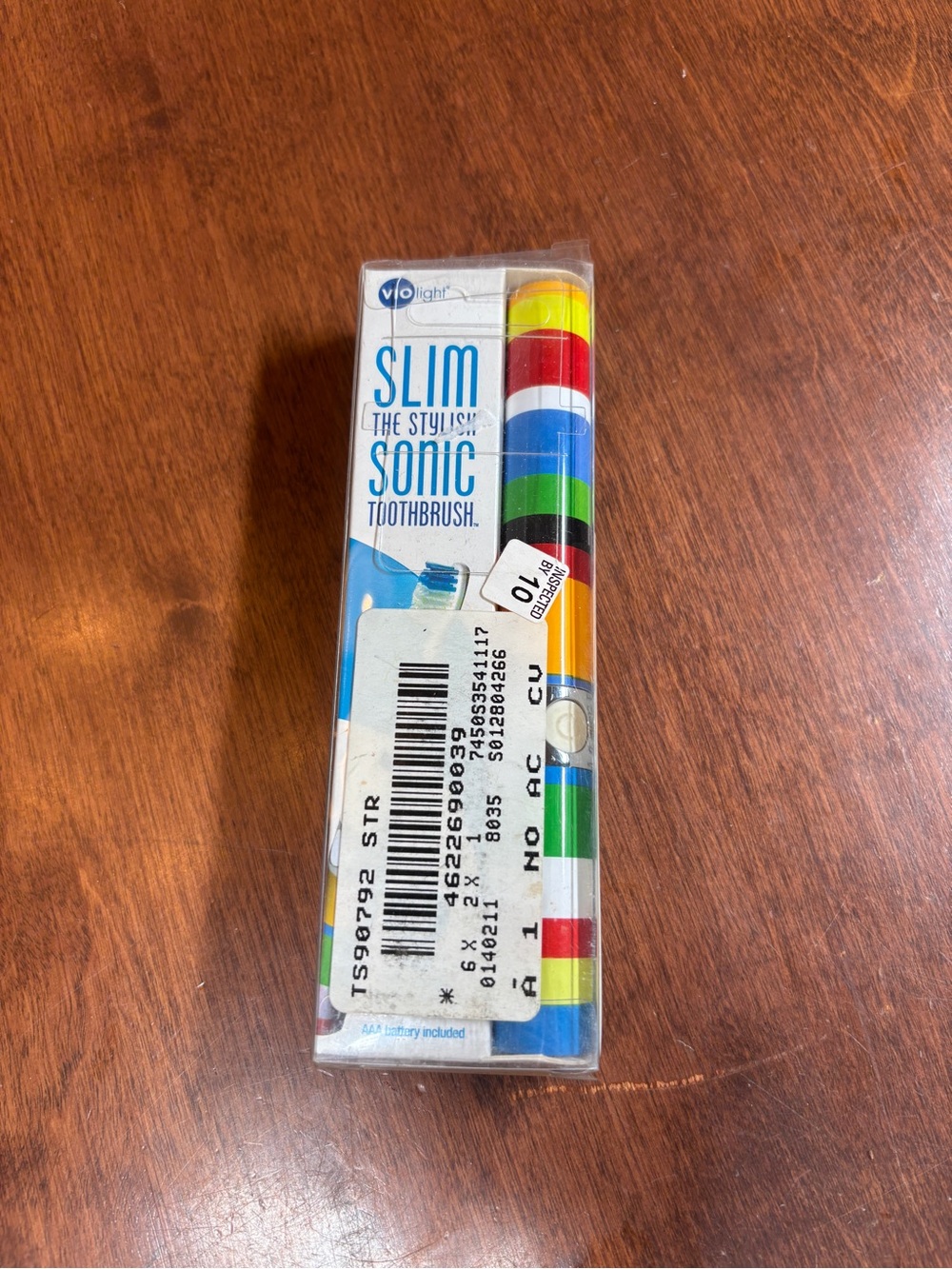New in Box Violight slim sonic portable toothbrush